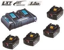 MAKITA ENERGYPACK 4 x 5.0 Ah bestehend aus: