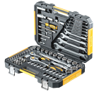 fortec Steckschlüsselkoffer 1/4"+1/2", 82-teilig